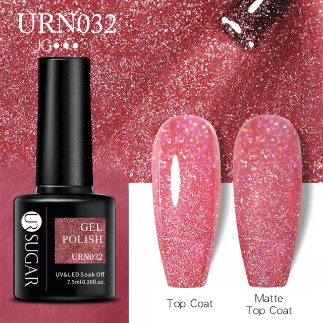 UR Sugar 7.5ML Gel Polish Manicure For Nails Christmas Semi Permanent nail polish hozanas4life URN032  