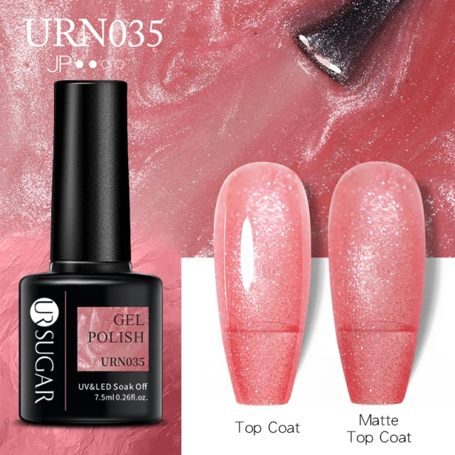 UR Sugar 7.5ML Gel Polish Manicure For Nails Christmas Semi Permanent nail polish hozanas4life URN035  