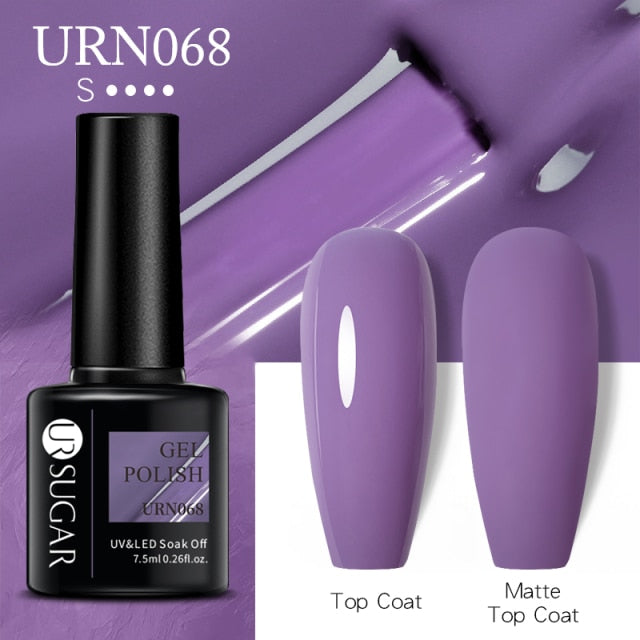 UR Sugar 7.5ML Gel Polish Manicure For Nails Christmas Semi Permanent nail polish hozanas4life URN068  