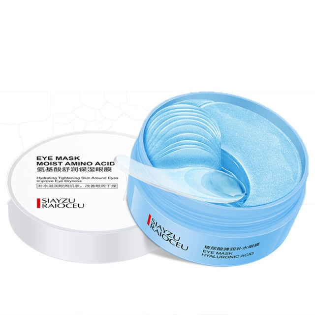 60 Pcs Avocado Collagen Mask Natural Moisturizing Gel Eye Patches Remove Dark Circles  hozanas4life Hyaluronic acid c  