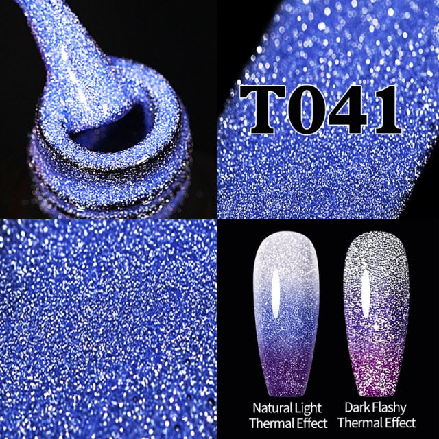 UR SUGAR 7.5ml Reflective Glitter Gel Nail Polish nail polish hozanas4life URT041  