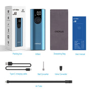 CYCPLUS A8 Car Compressor Bicycle Pump for Car Tyre Inflator High Pressure  hozanas4life Blue  