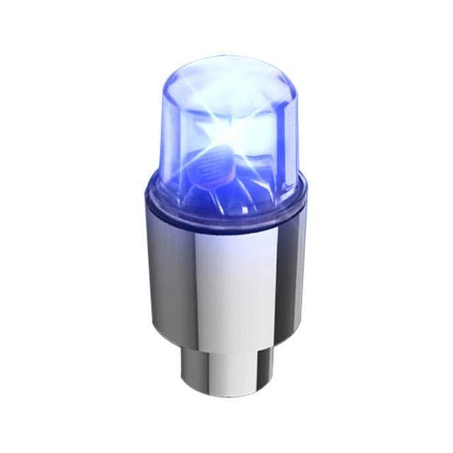 2PC Car Wheel Spoke Light Bicycle Motorcycle LED Light Glowing Tire Valve Tire Light  hozanas4life AG-Blue China 