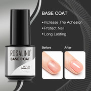 ROSALIND Gel Nail Polish Plastic Bottle 70Colors Gel Polish nail polish hozanas4life SLA-BASE  