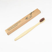 50 Pack Zero Waste Custom Bamboo Toothbrush Small Head Eco-Friendly  hozanas4life 50 PACK Coffee  
