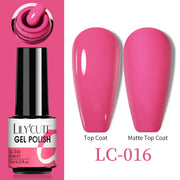LILYCUTE Thermal Nail Gel Polish 3 Layers Temperature Shiny Color nail polish hozanas4life LC-016  