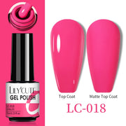 LILYCUTE Thermal Nail Gel Polish 3 Layers Temperature Shiny Color nail polish hozanas4life LC-018  