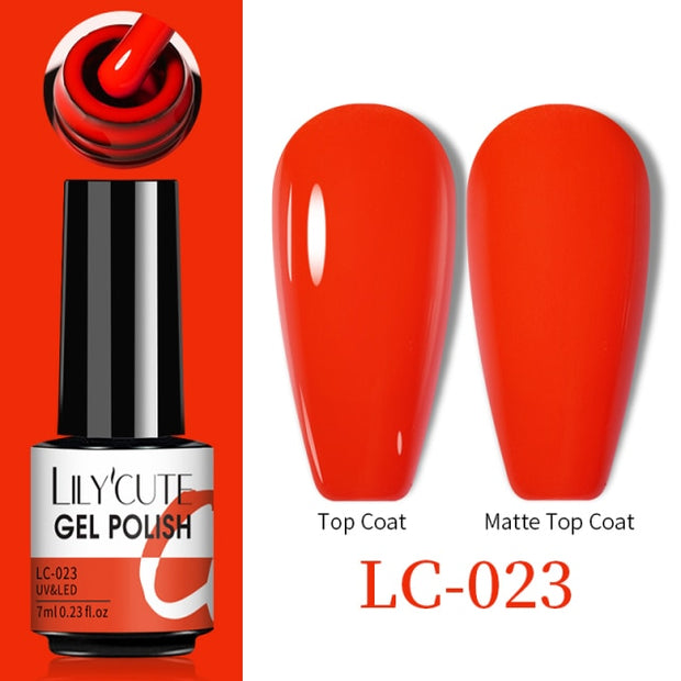 LILYCUTE Thermal Nail Gel Polish 3 Layers Temperature Shiny Color nail polish hozanas4life LC-023  