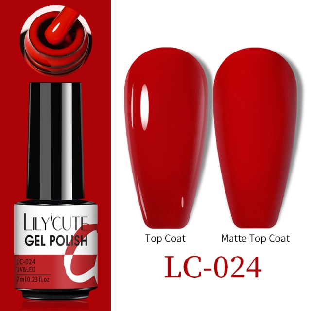 LILYCUTE Thermal Nail Gel Polish 3 Layers Temperature Shiny Color nail polish hozanas4life LC-024  