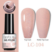 LILYCUTE Thermal Nail Gel Polish 3 Layers Temperature Shiny Color nail polish hozanas4life LC-104  