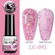 LILYCUTE Thermal Nail Gel Polish 3 Layers Temperature Shiny Color nail polish hozanas4life LC-093  