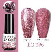 LILYCUTE Thermal Nail Gel Polish 3 Layers Temperature Shiny Color nail polish hozanas4life LC-096  