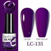LILYCUTE Thermal Nail Gel Polish 3 Layers Temperature Shiny Color nail polish hozanas4life LC-135  