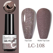 LILYCUTE Thermal Nail Gel Polish 3 Layers Temperature Shiny Color nail polish hozanas4life LC-108  