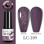 LILYCUTE Thermal Nail Gel Polish 3 Layers Temperature Shiny Color nail polish hozanas4life LC-109  