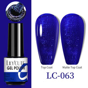 LILYCUTE Thermal Nail Gel Polish 3 Layers Temperature Shiny Color nail polish hozanas4life LC-063  