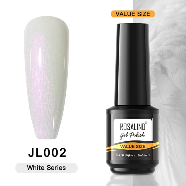 ROSALIND Gel Nail Polish Plastic Bottle 70Colors Gel Polish nail polish hozanas4life RAI-JL002  