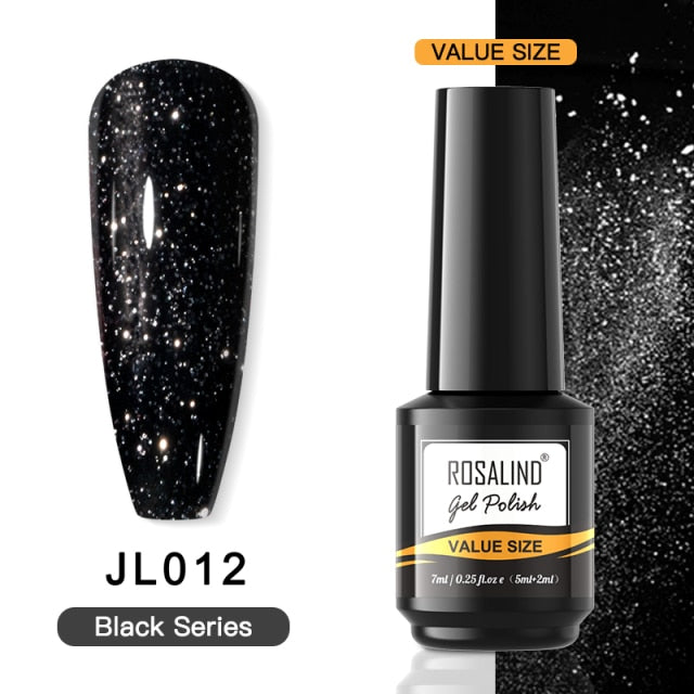 ROSALIND Gel Nail Polish Plastic Bottle 70Colors Gel Polish nail polish hozanas4life
