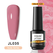ROSALIND Gel Nail Polish Plastic Bottle 70Colors Gel Polish nail polish hozanas4life RAI-JL035  