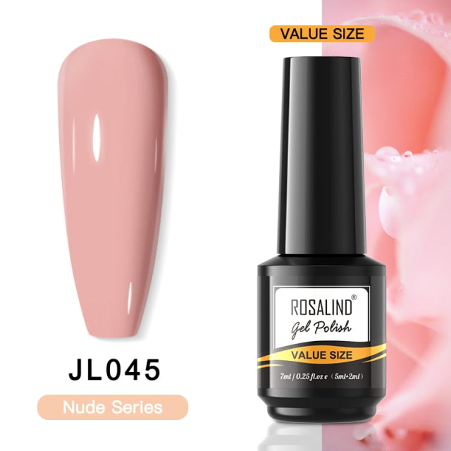 ROSALIND Gel Nail Polish Plastic Bottle 70Colors Gel Polish nail polish hozanas4life