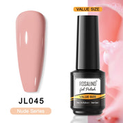 ROSALIND Gel Nail Polish Plastic Bottle 70Colors Gel Polish nail polish hozanas4life RAI-JL045  