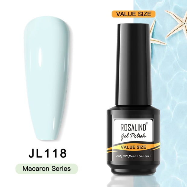ROSALIND Gel Nail Polish Plastic Bottle 70Colors Gel Polish nail polish hozanas4life   