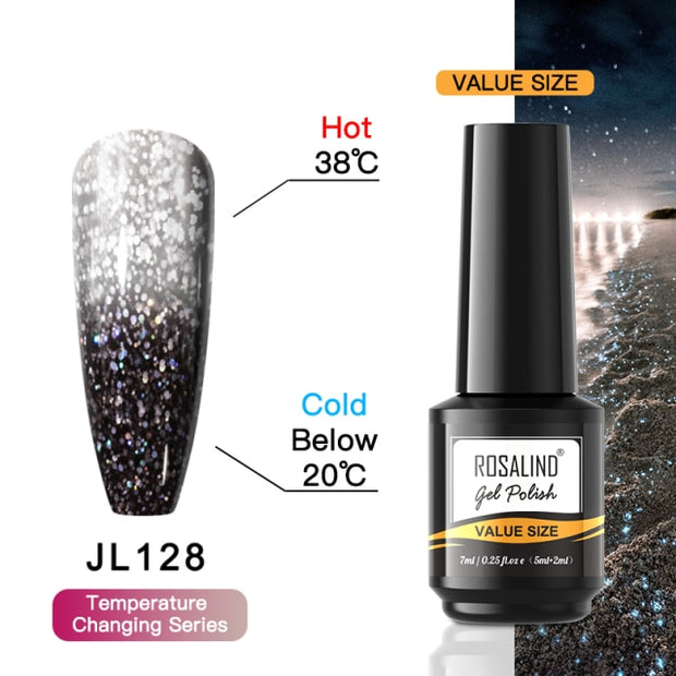ROSALIND Gel Nail Polish Plastic Bottle 70Colors Gel Polish nail polish hozanas4life   
