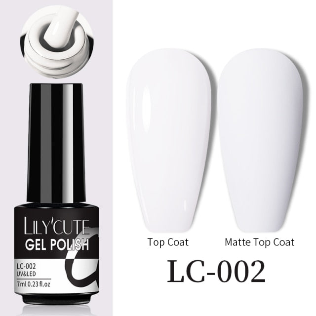 LILYCUTE Thermal Nail Gel Polish 3 Layers Temperature Shiny Color nail polish hozanas4life LC-002  