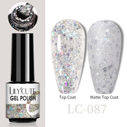 LILYCUTE Thermal Nail Gel Polish 3 Layers Temperature Shiny Color nail polish hozanas4life   