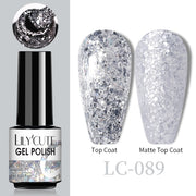 LILYCUTE Thermal Nail Gel Polish 3 Layers Temperature Shiny Color nail polish hozanas4life   
