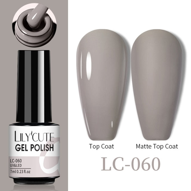 LILYCUTE Thermal Nail Gel Polish 3 Layers Temperature Shiny Color nail polish hozanas4life   