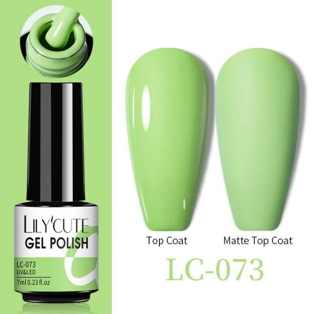 LILYCUTE Thermal Nail Gel Polish 3 Layers Temperature Shiny Color nail polish hozanas4life   