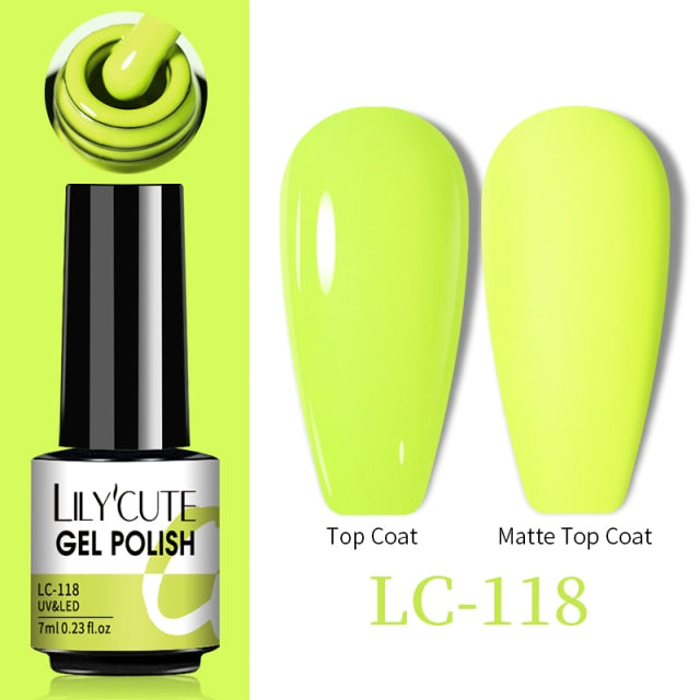 LILYCUTE Thermal Nail Gel Polish 3 Layers Temperature Shiny Color nail polish hozanas4life   