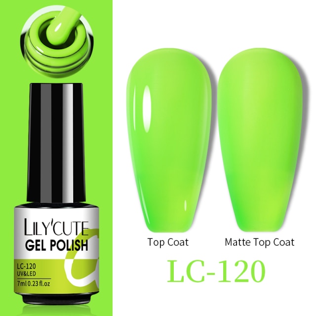 LILYCUTE Thermal Nail Gel Polish 3 Layers Temperature Shiny Color nail polish hozanas4life   