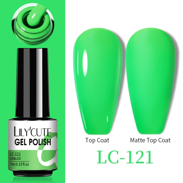 LILYCUTE Thermal Nail Gel Polish 3 Layers Temperature Shiny Color nail polish hozanas4life   