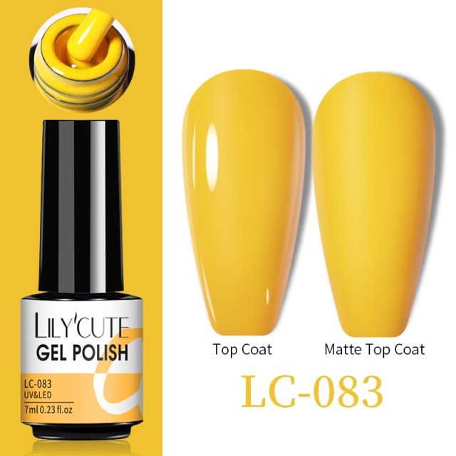 LILYCUTE Thermal Nail Gel Polish 3 Layers Temperature Shiny Color nail polish hozanas4life   