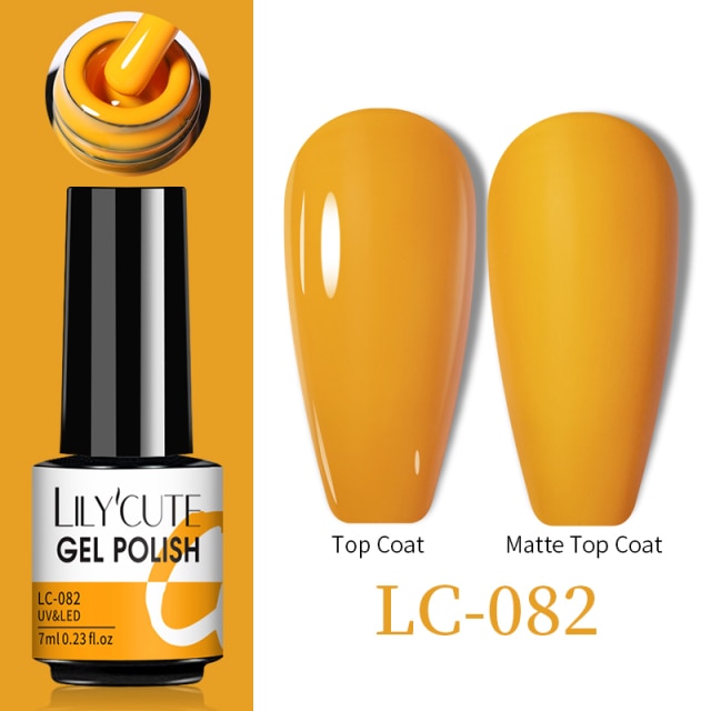 LILYCUTE Thermal Nail Gel Polish 3 Layers Temperature Shiny Color nail polish hozanas4life   