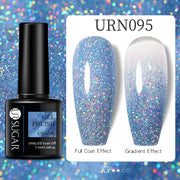 UR SUGAR 7.5ml Glitter UV Gel Nail Polish Glitter Sequins Soak Off nail polish hozanas4life URN095  