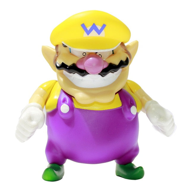 Super Mario Bros Luigi Yoshi Donkey Kong Wario PVC Action Toy Figure super Mario toy hozanas4life as show 16  