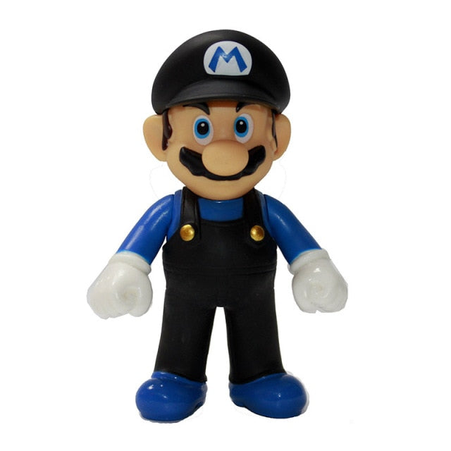 Super Mario Bros Luigi Yoshi Donkey Kong Wario PVC Action Toy Figure super Mario toy hozanas4life as show 26  