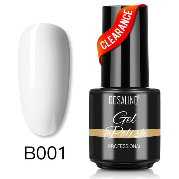 ROSALIND Gel Nail Polish Plastic Bottle 70Colors Gel Polish nail polish hozanas4life SLA-B001  