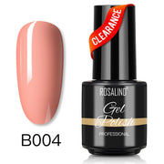 ROSALIND Gel Nail Polish Plastic Bottle 70Colors Gel Polish nail polish hozanas4life SLA-B004  