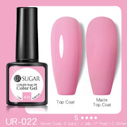 UR SUGAR 7.5ml Glitter UV Gel Nail Polish Glitter Sequins Soak Off nail polish hozanas4life UR-022  
