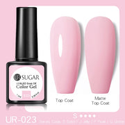 UR SUGAR 7.5ml Glitter UV Gel Nail Polish Glitter Sequins Soak Off nail polish hozanas4life UR-023  