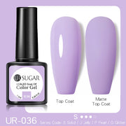 UR SUGAR 7.5ml Glitter UV Gel Nail Polish Glitter Sequins Soak Off nail polish hozanas4life UR-036  