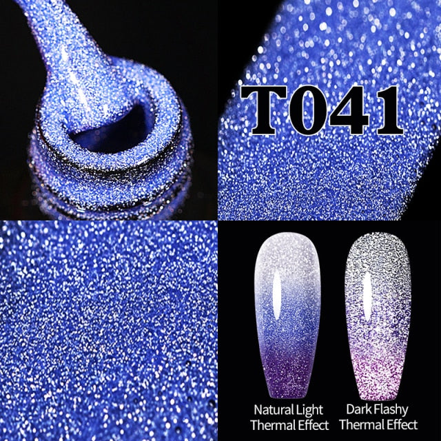 UR SUGAR 7.5ml Glitter UV Gel Nail Polish Glitter Sequins Soak Off nail polish hozanas4life   