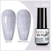 LILYCUTE 7ml Flowing Cat Magnetic Gel Polish Semi Permanent Glitter Magnetic nail polish hozanas4life 86  