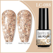 LILYCUTE 7ml Flowing Cat Magnetic Gel Polish Semi Permanent Glitter Magnetic nail polish hozanas4life 88  