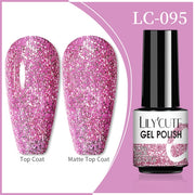 LILYCUTE 7ml Flowing Cat Magnetic Gel Polish Semi Permanent Glitter Magnetic nail polish hozanas4life 95  