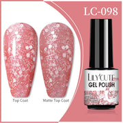 LILYCUTE 7ml Flowing Cat Magnetic Gel Polish Semi Permanent Glitter Magnetic nail polish hozanas4life 98  